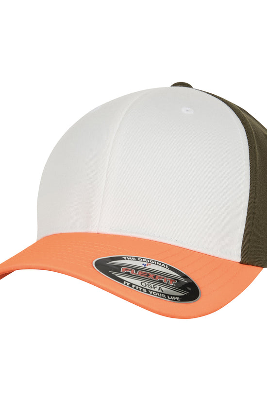 Flexfit 6277TT TriColoured Caps for Relaxed Style