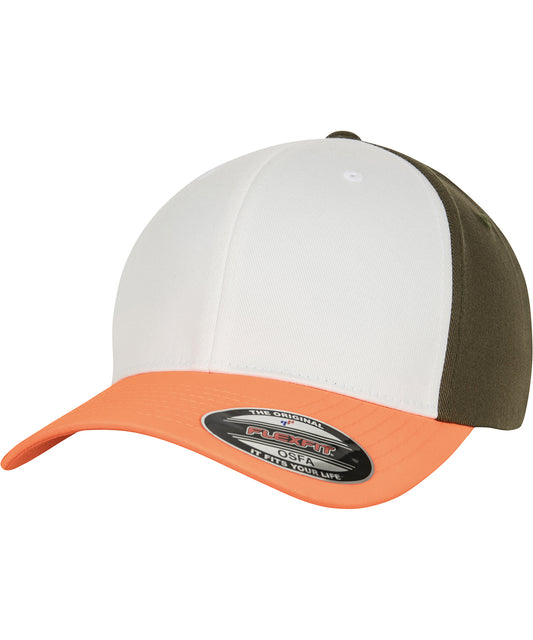 Flexfit 6277TT TriColoured Caps for Relaxed Style