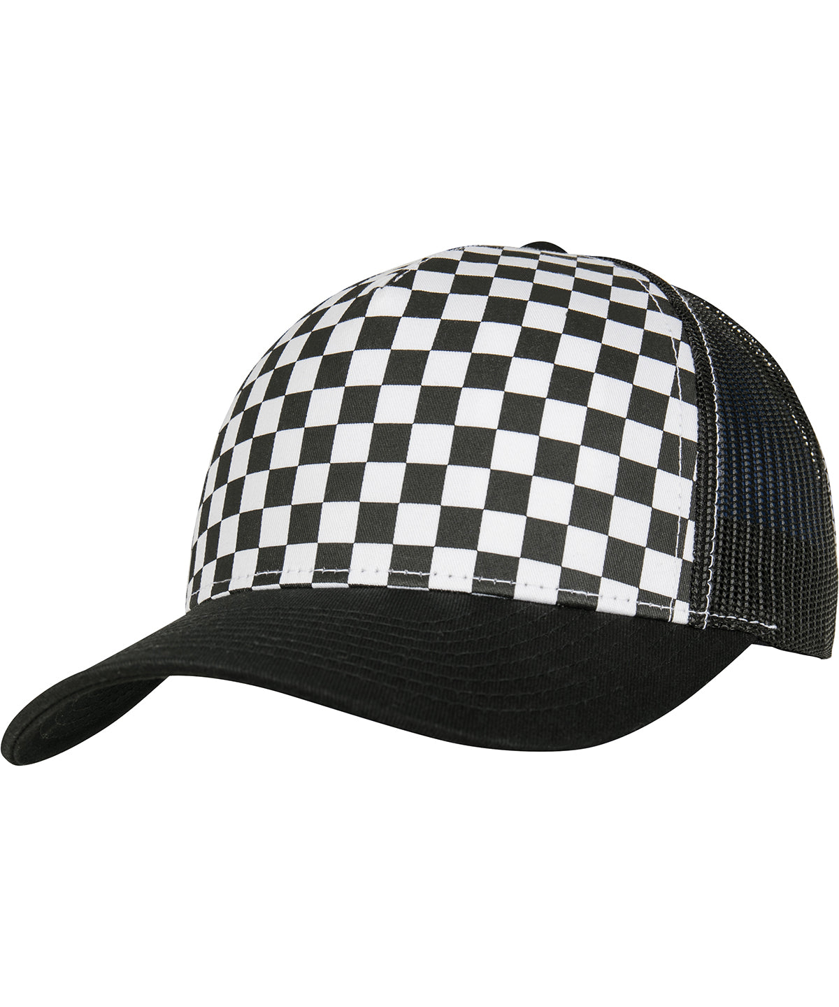 Yupoong Checkerboard Retro Trucker Cap Adult Headwear
