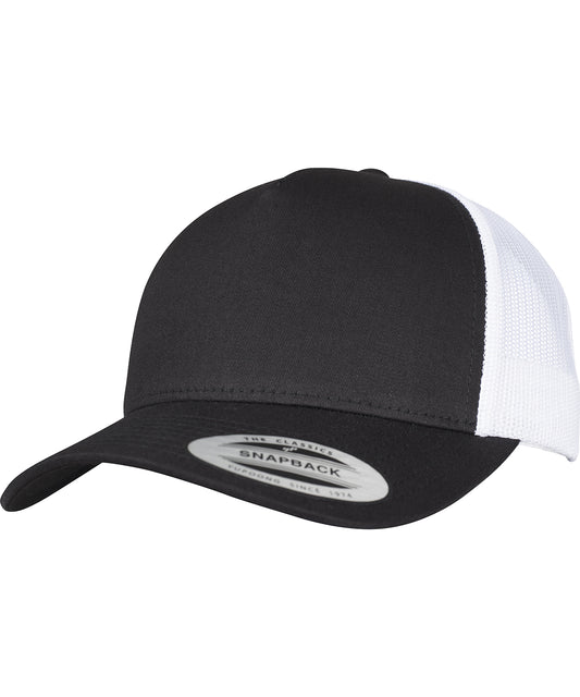 Flexfit 5Panel Retro Trucker 2Tone Cap 6506T Camo