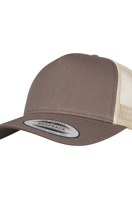 Flexfit 5Panel Retro Trucker 2Tone Cap 6506T Camo