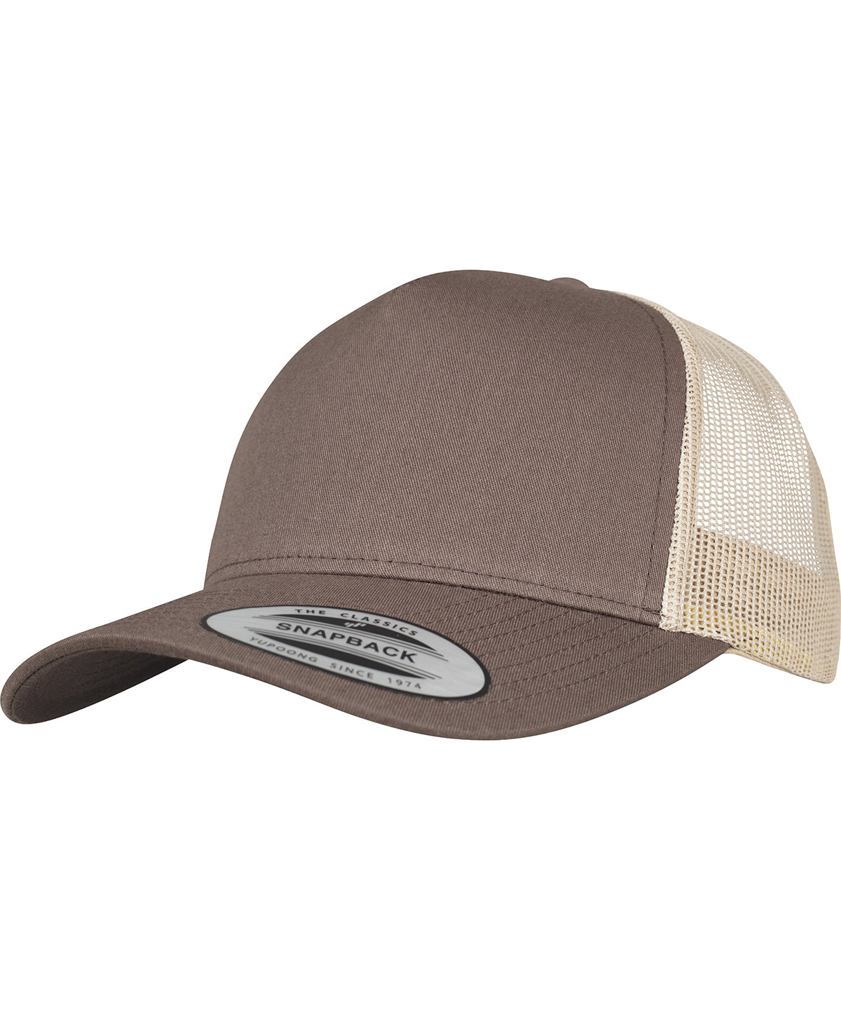 Flexfit 5Panel Retro Trucker 2Tone Cap 6506T Camo