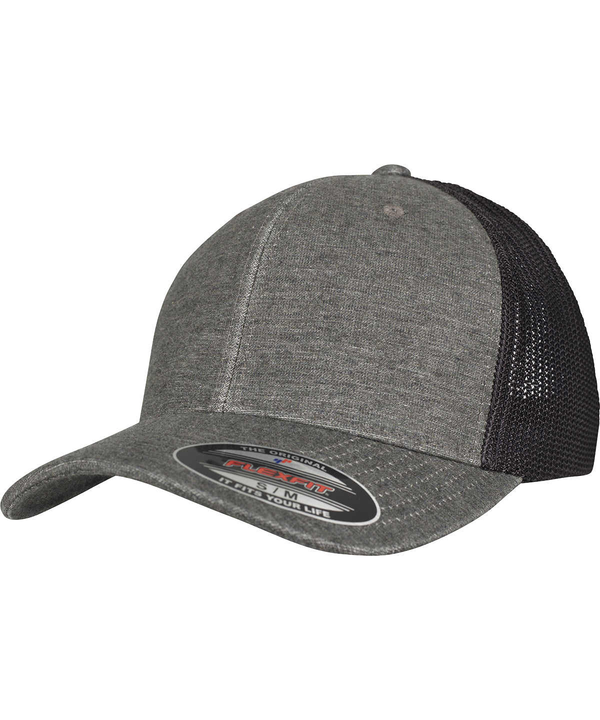 Flexfit Retro Trucker Melange Cap Unisex Adult Camo Headwear