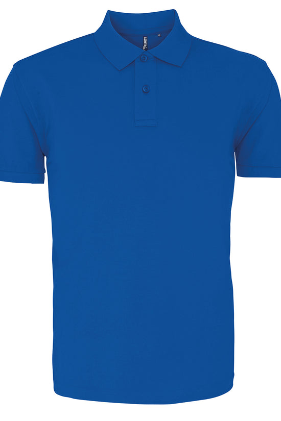 Mens Organic Cotton Classic Fit Polo Shirt Plus Sizes Available