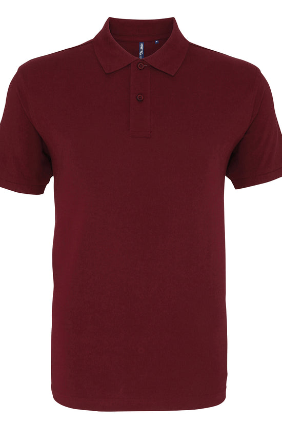 Mens Organic Cotton Classic Fit Polo Shirt Plus Sizes Available
