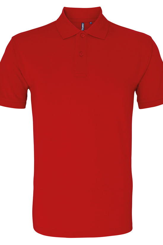 Mens Organic Cotton Classic Fit Polo Shirt Plus Sizes Available