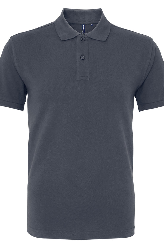 Mens Organic Cotton Classic Fit Polo Shirt Plus Sizes Available