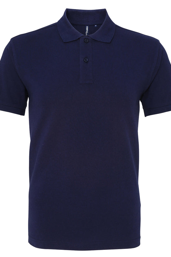 Mens Organic Cotton Classic Fit Polo Shirt Plus Sizes Available