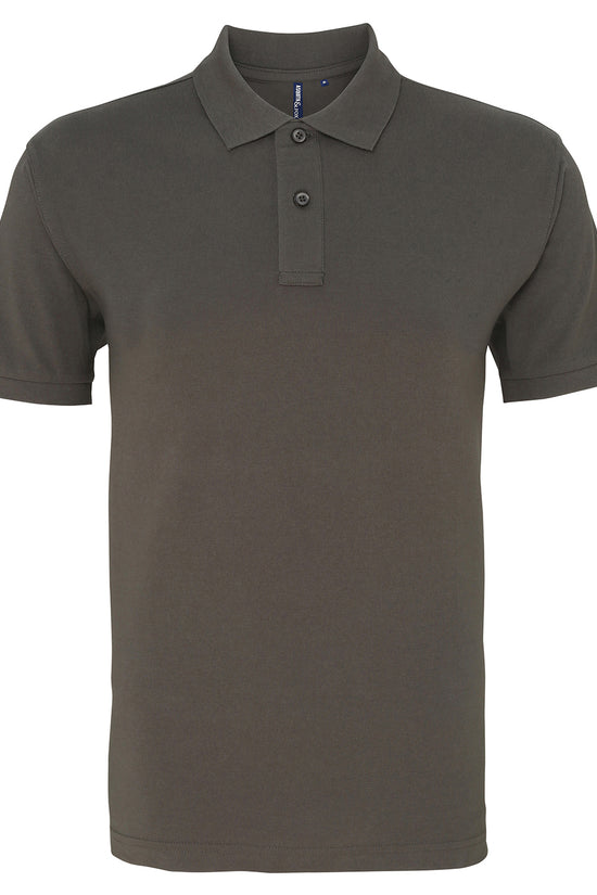 Mens Organic Cotton Classic Fit Polo Shirt Plus Sizes Available
