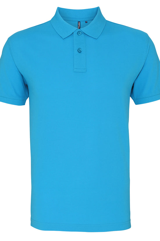 Mens Organic Cotton Classic Fit Polo Shirt Plus Sizes Available