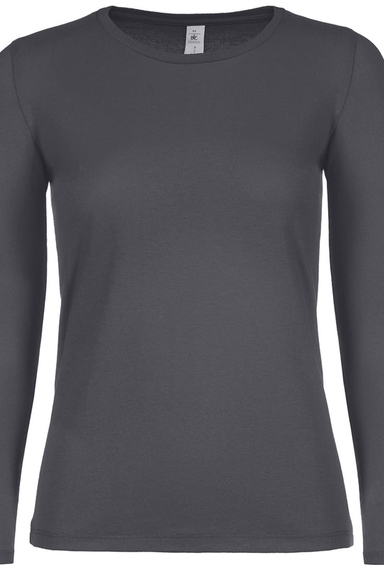 BC Collection BC E150 Womens Long Sleeve Organic Cotton TShirt