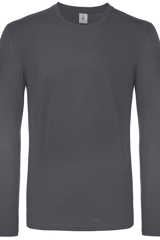BC E150 Long Sleeve TShirt for Men Plus Sizes