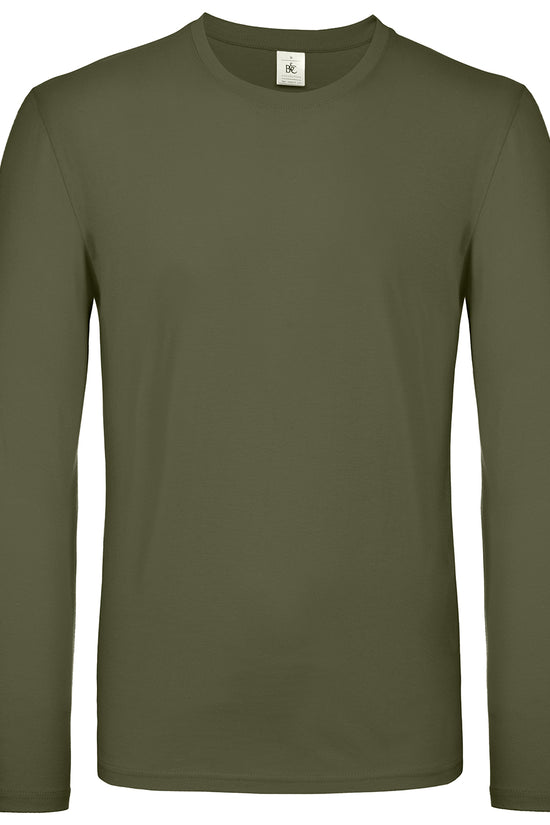 BC E150 Long Sleeve TShirt for Men Plus Sizes