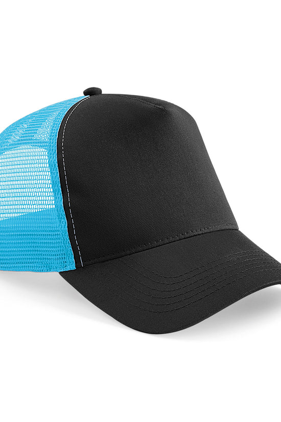 Beechfield Retro Snapback Trucker Cap Pastels Tie Dye Summer Collection