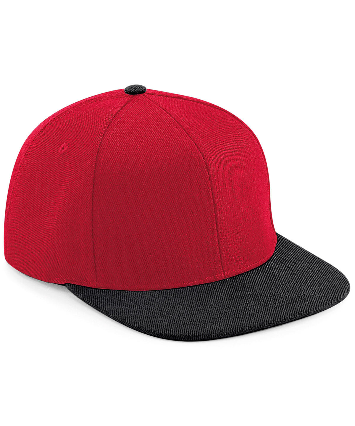 Retro Style Beechfield Original Flat Peak Snapback Cap