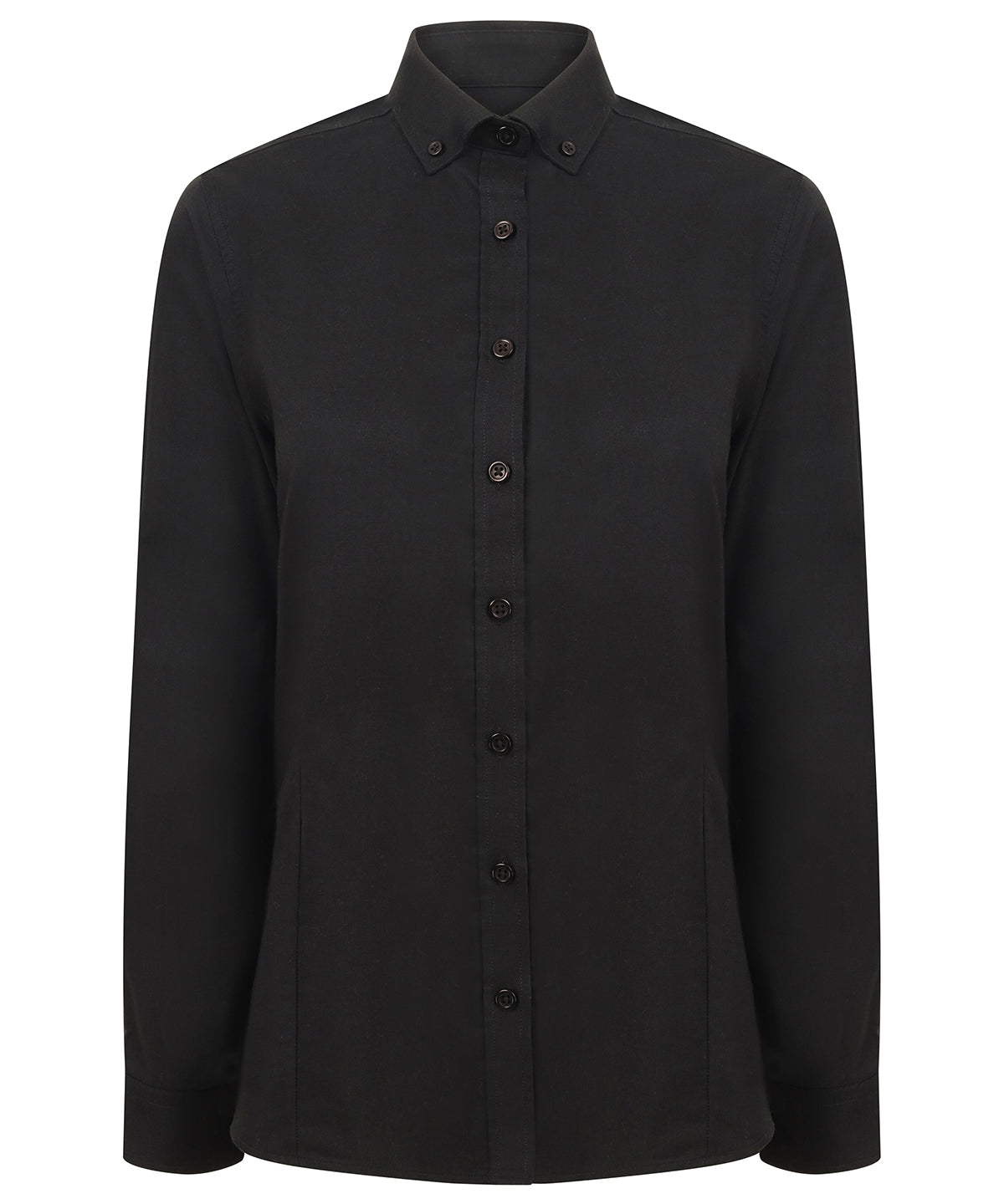 Henbury Womens Modern Fitted Oxford Shirt Plus Sizes