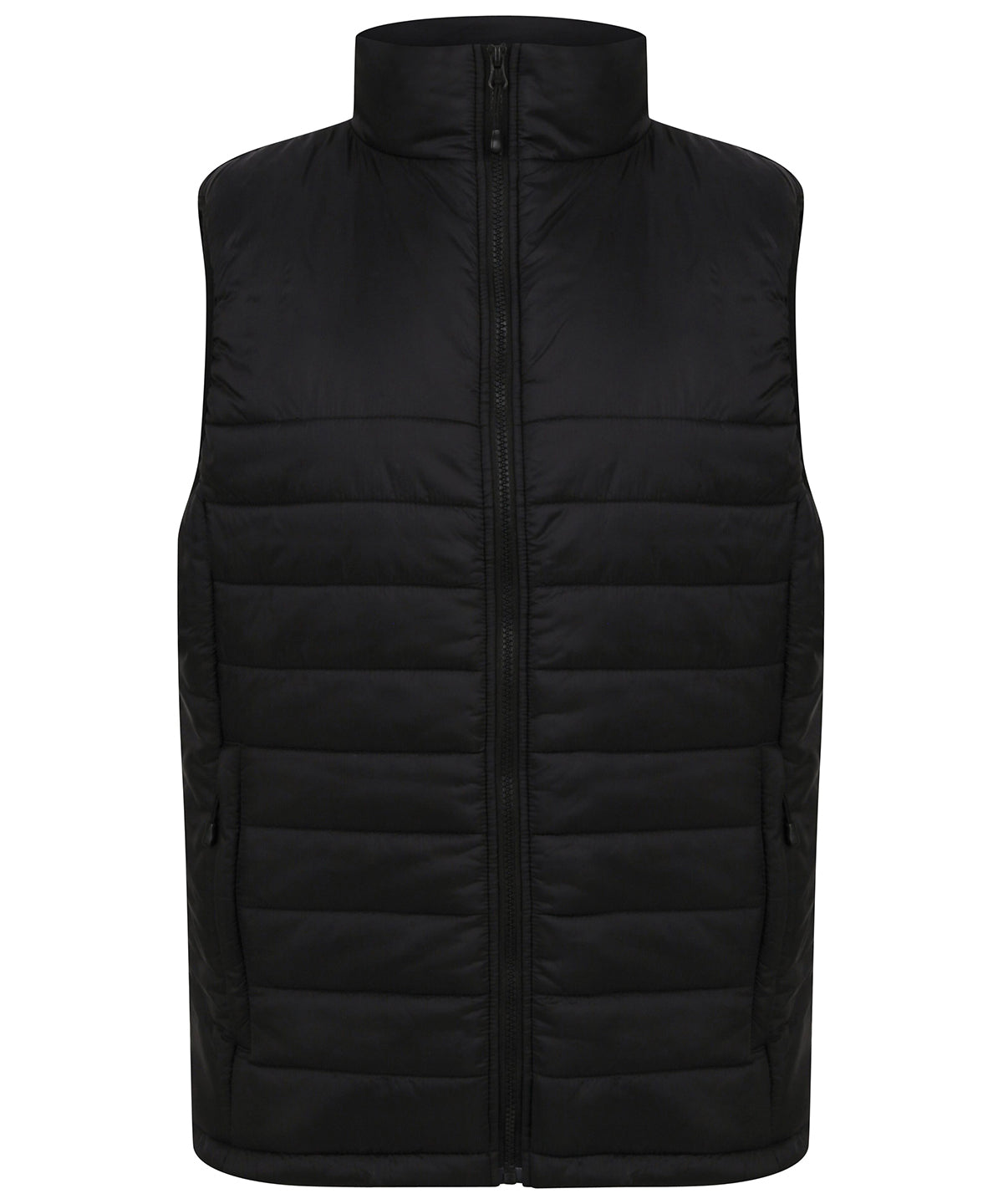 Henbury Unisex Padded Gilet with WaterRepellent Fabric