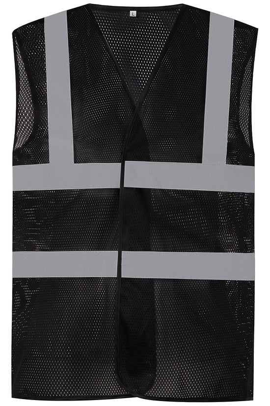 High Visibility Mesh Safety Vest with Reflective Tape