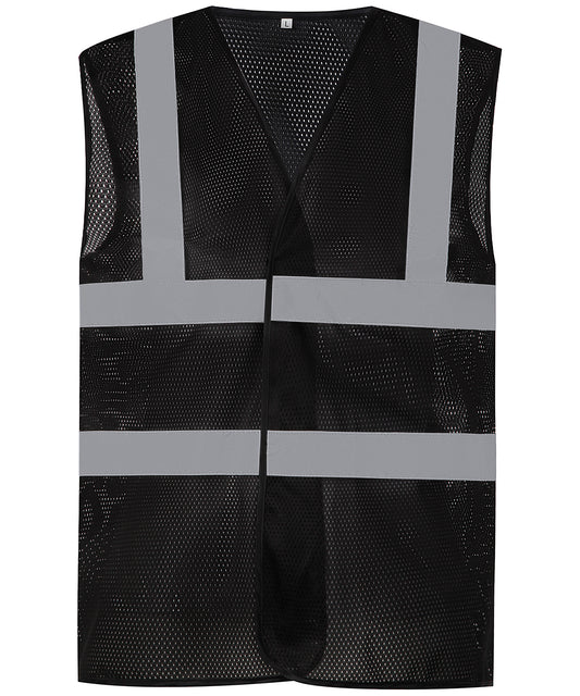 High Visibility Mesh Safety Vest with Reflective Tape