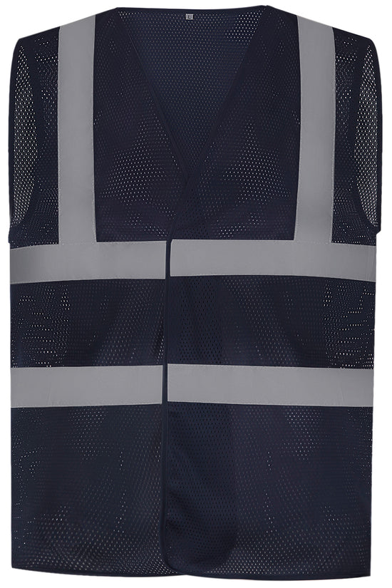 High Visibility Mesh Safety Vest with Reflective Tape