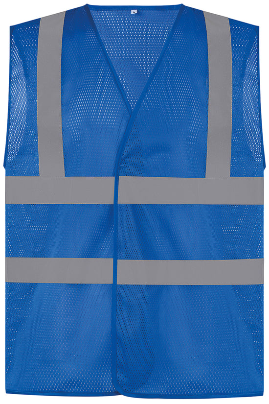 High Visibility Mesh Safety Vest with Reflective Tape