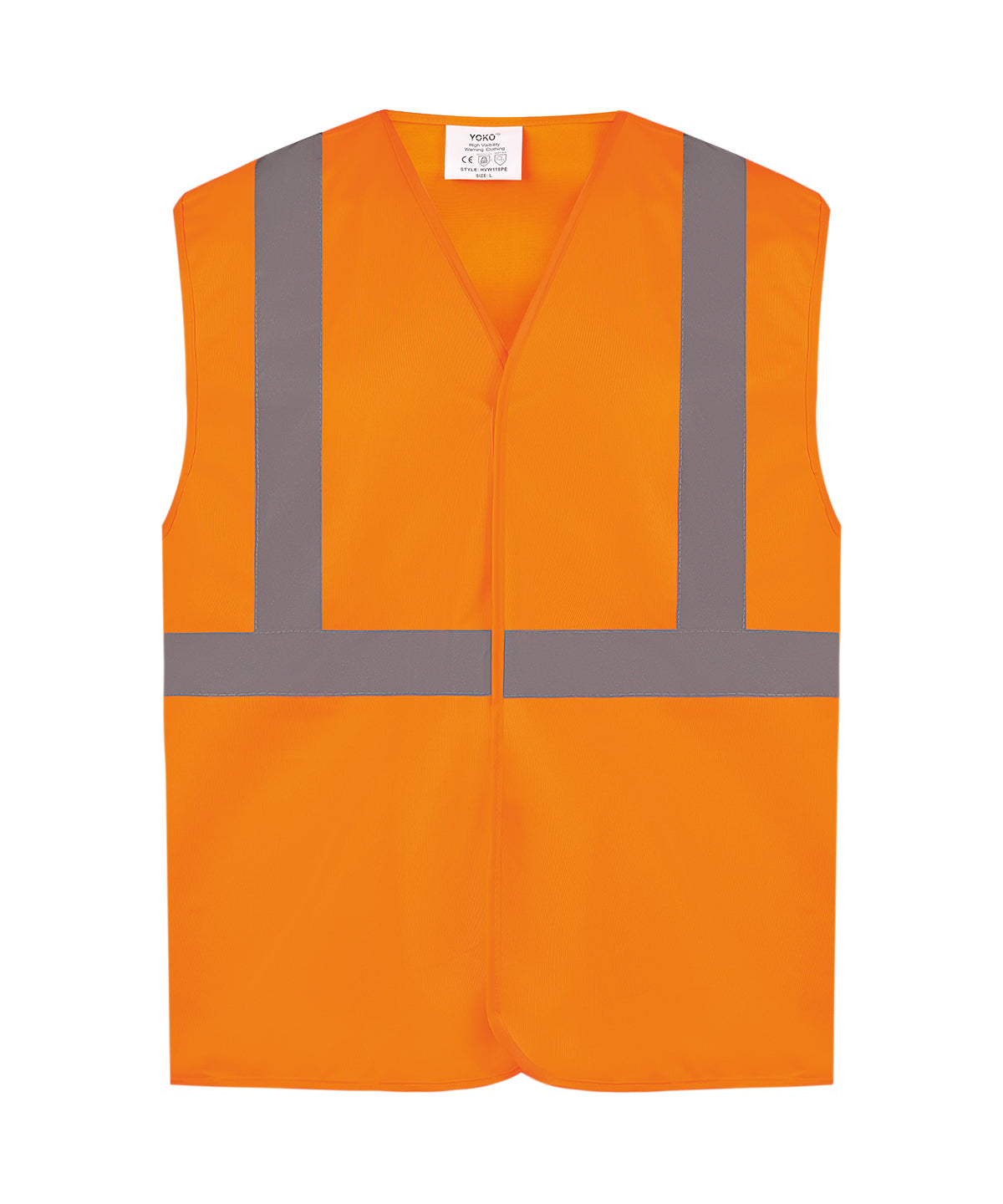 Yoko Hivis Railway Waistcoat Class 2 HVW118PE Safety Vest