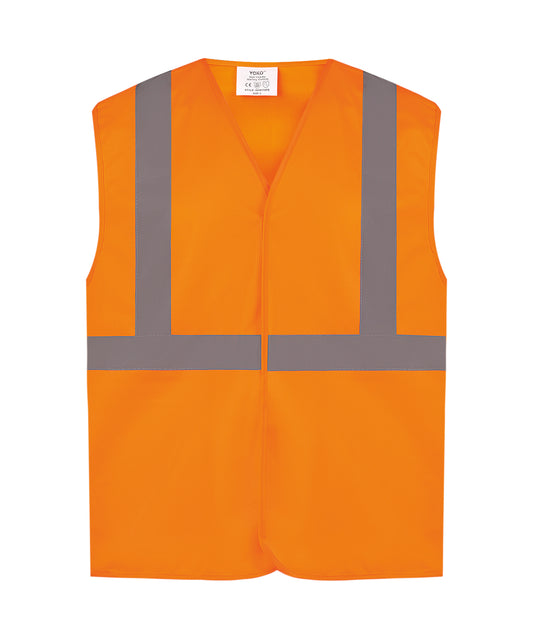 Yoko Hivis Railway Waistcoat Class 2 HVW118PE Safety Vest