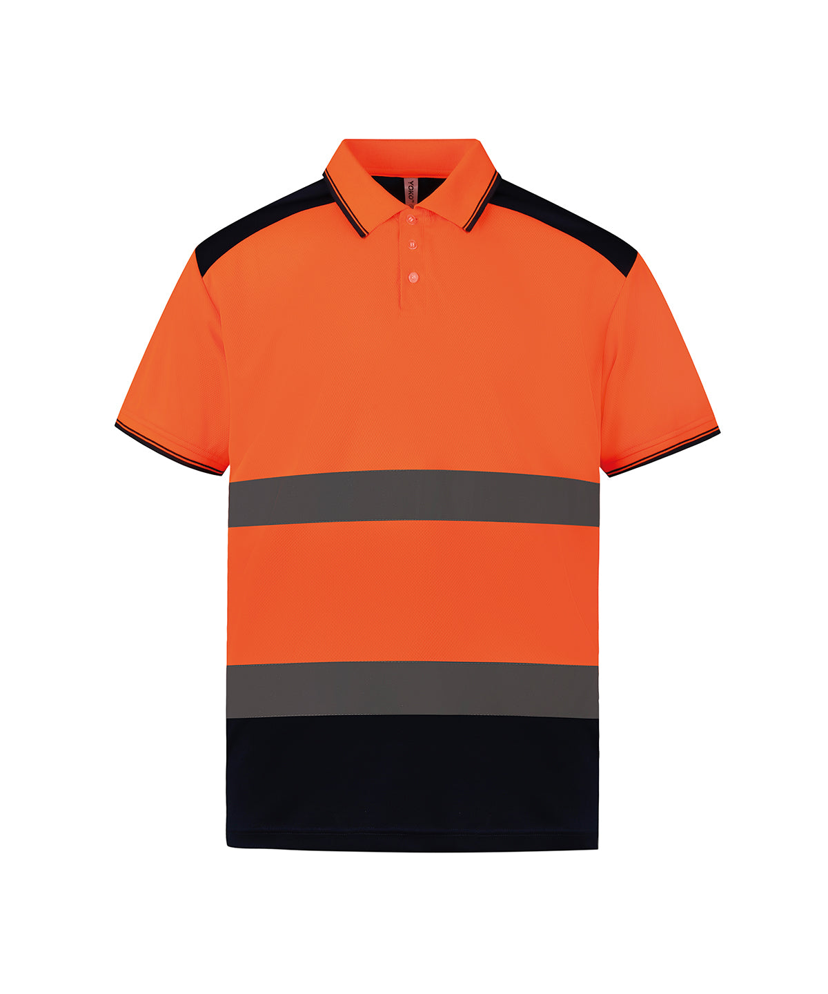 Yoko HiVis TwoTone Polo Shirt for Men ENISO 20471 Class 2