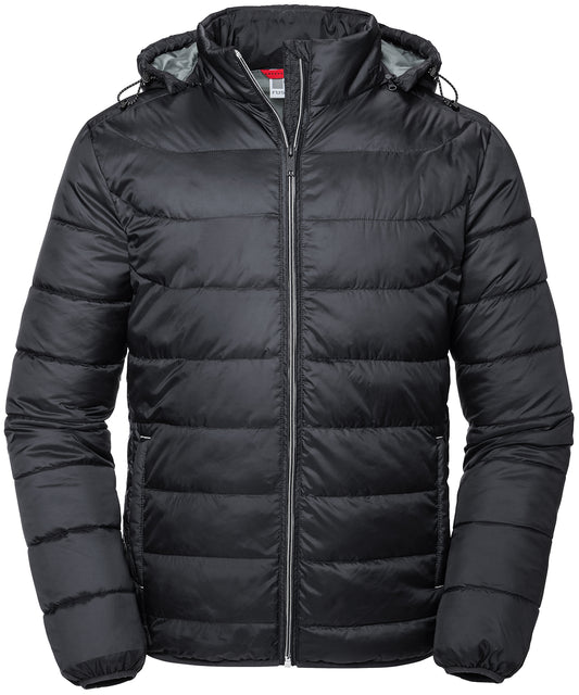 Russell Europe Hooded Nano Jacket EcoFriendly Plus Sizes