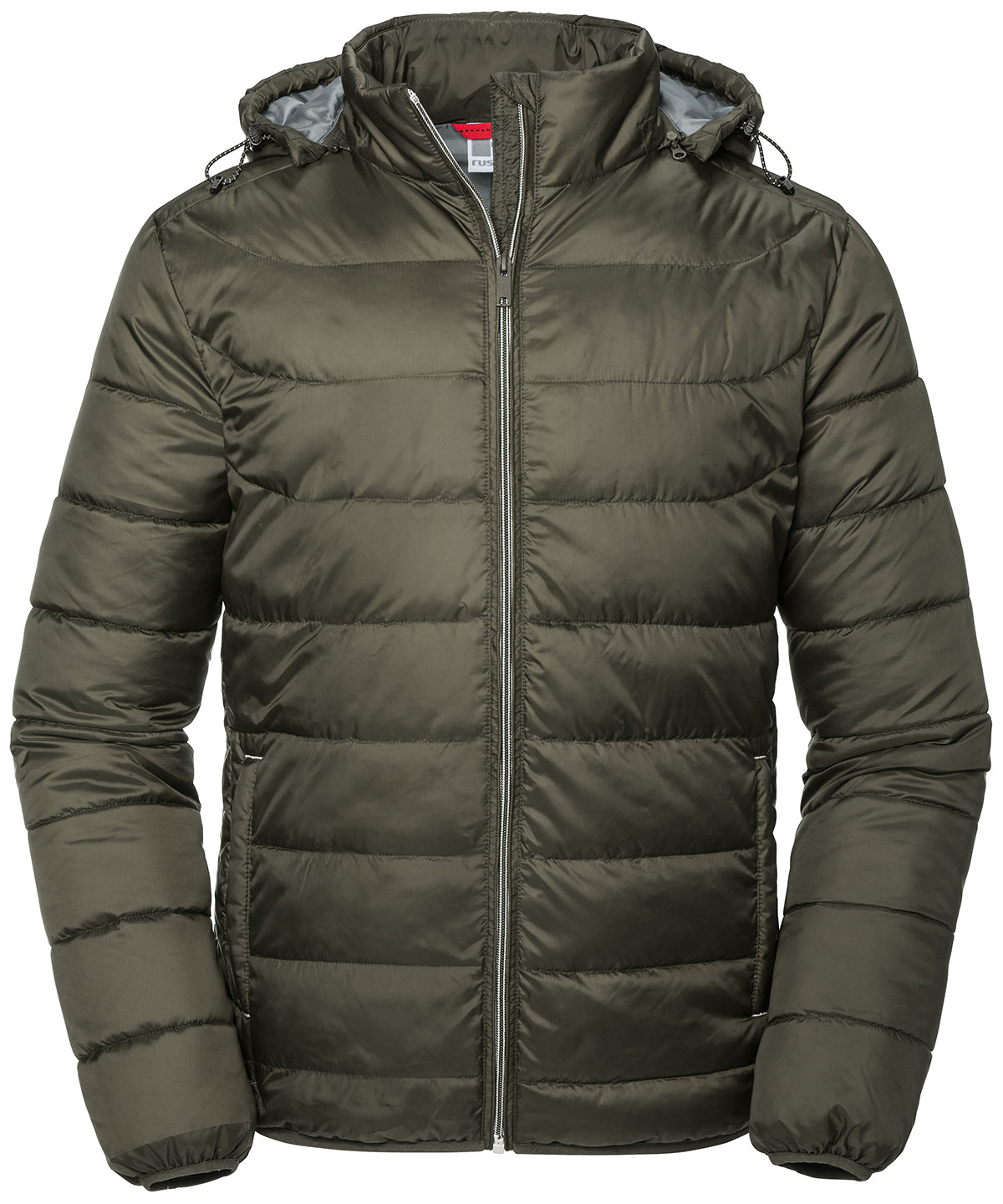 Russell Europe Hooded Nano Jacket EcoFriendly Plus Sizes