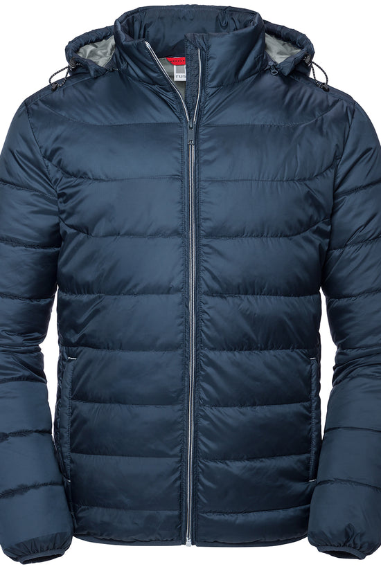 Russell Europe Hooded Nano Jacket EcoFriendly Plus Sizes