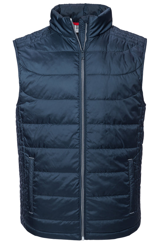 Russell Europe Nano Bodywarmer EcoEfficient Insulation Adjustable Fit