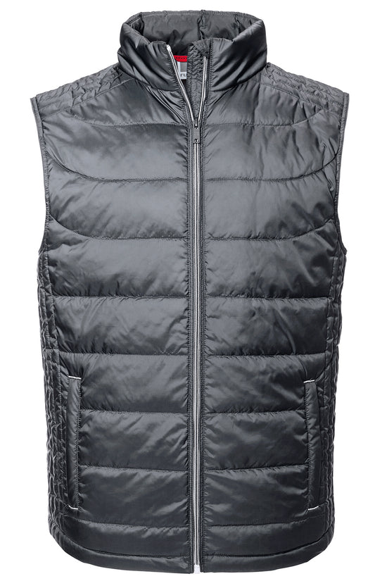 Russell Europe Nano Bodywarmer EcoEfficient Insulation Adjustable Fit
