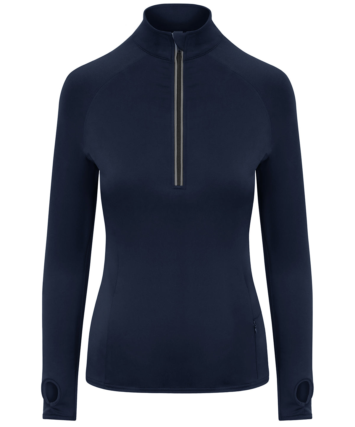 AWDis Just Cool Womens Cool Flex Long Halfzip Top