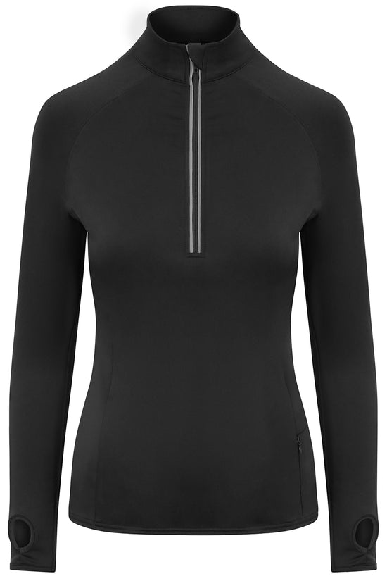 AWDis Just Cool Womens Cool Flex Long Halfzip Top