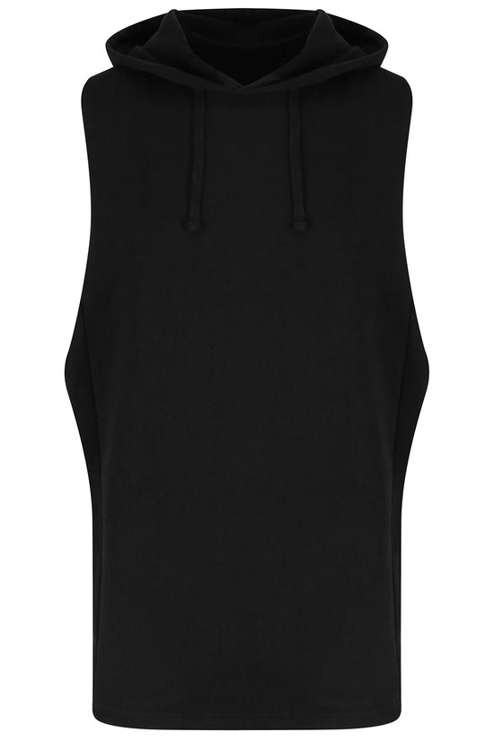 Urban Sleeveless Muscle Hoodie Vests for Men