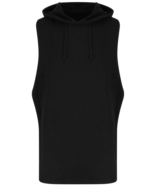Urban Sleeveless Muscle Hoodie Vests for Men