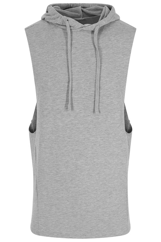 Urban Sleeveless Muscle Hoodie Vests for Men