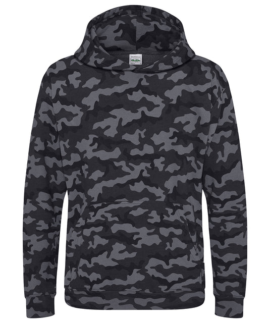 Kids Camo Hoodie with Kangaroo Pouch Pocket