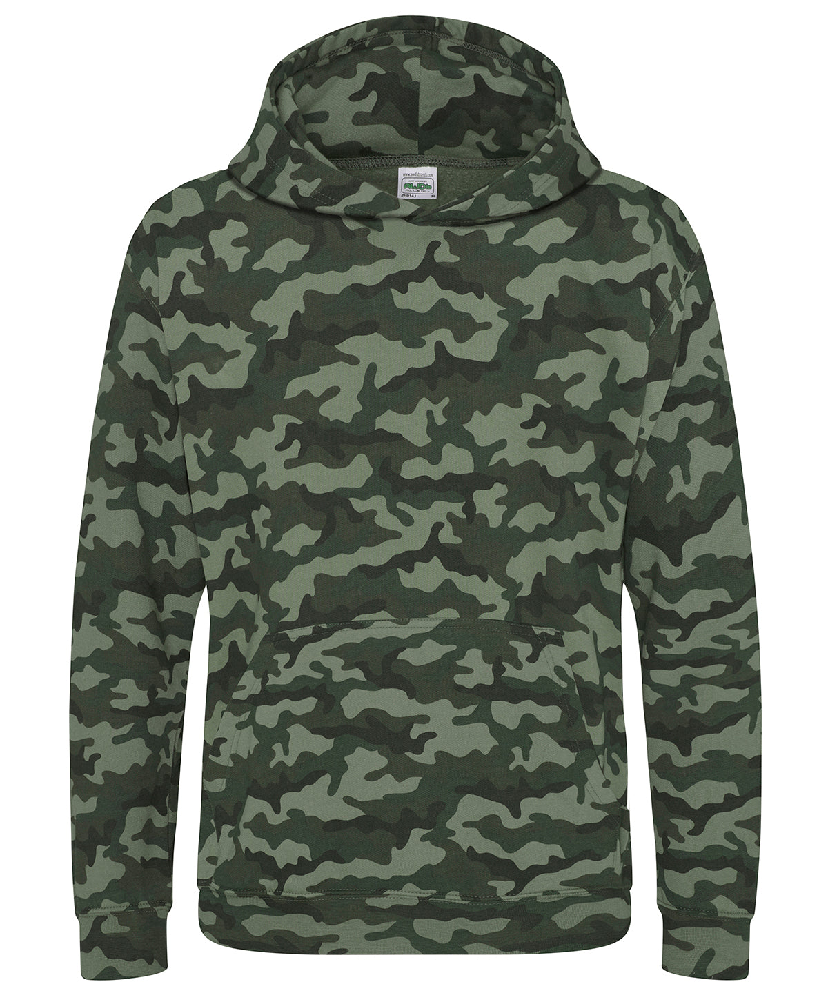 Kids Camo Hoodie with Kangaroo Pouch Pocket