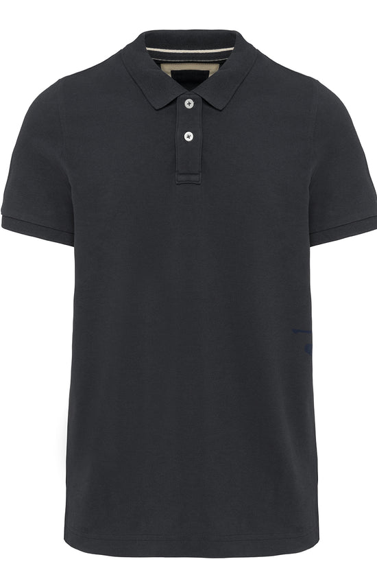 Kariban Vintage Short Sleeve Polo Shirt Mens Retro Style