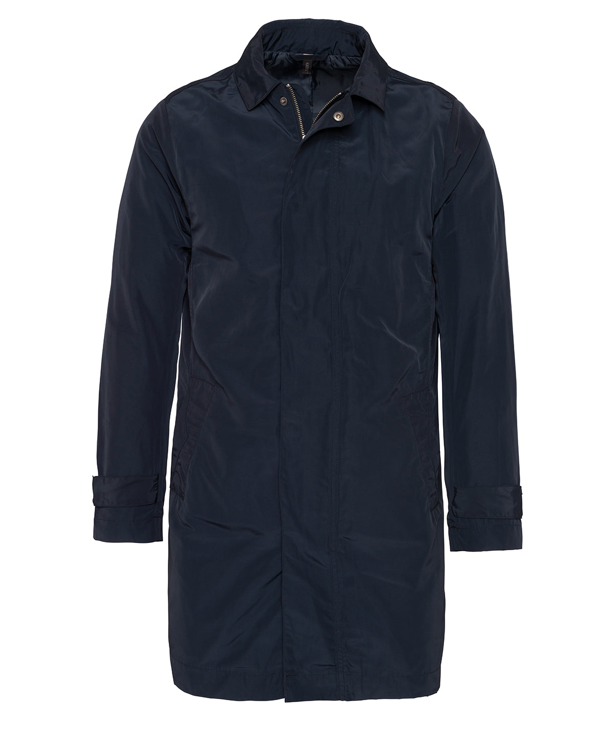Kariban Mens Lightweight Trench Coat WaterRepellent Plus Sizes