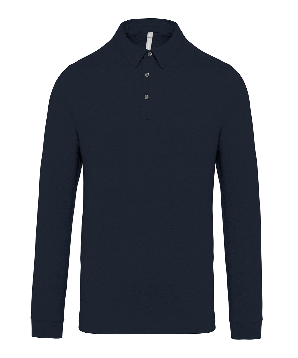 Kariban Cotton Long Sleeve Polo Shirt for Men
