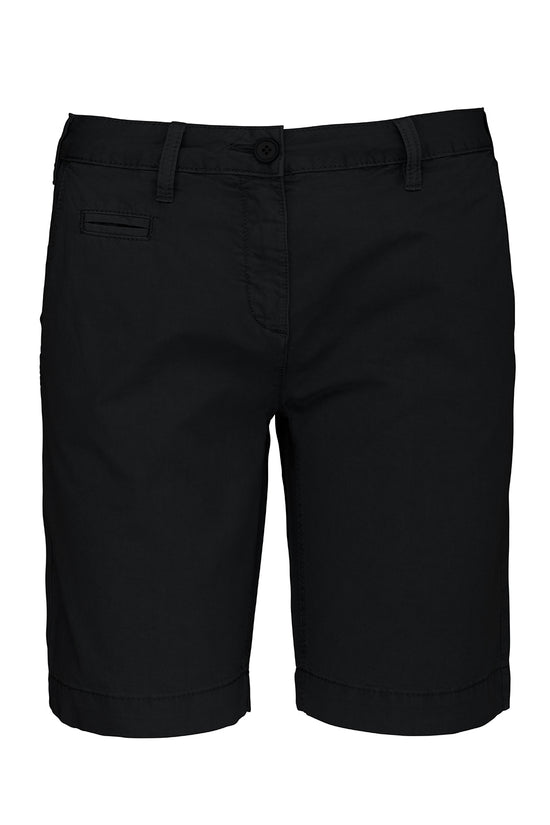 Kariban Ladies Washed Effect Bermuda Shorts