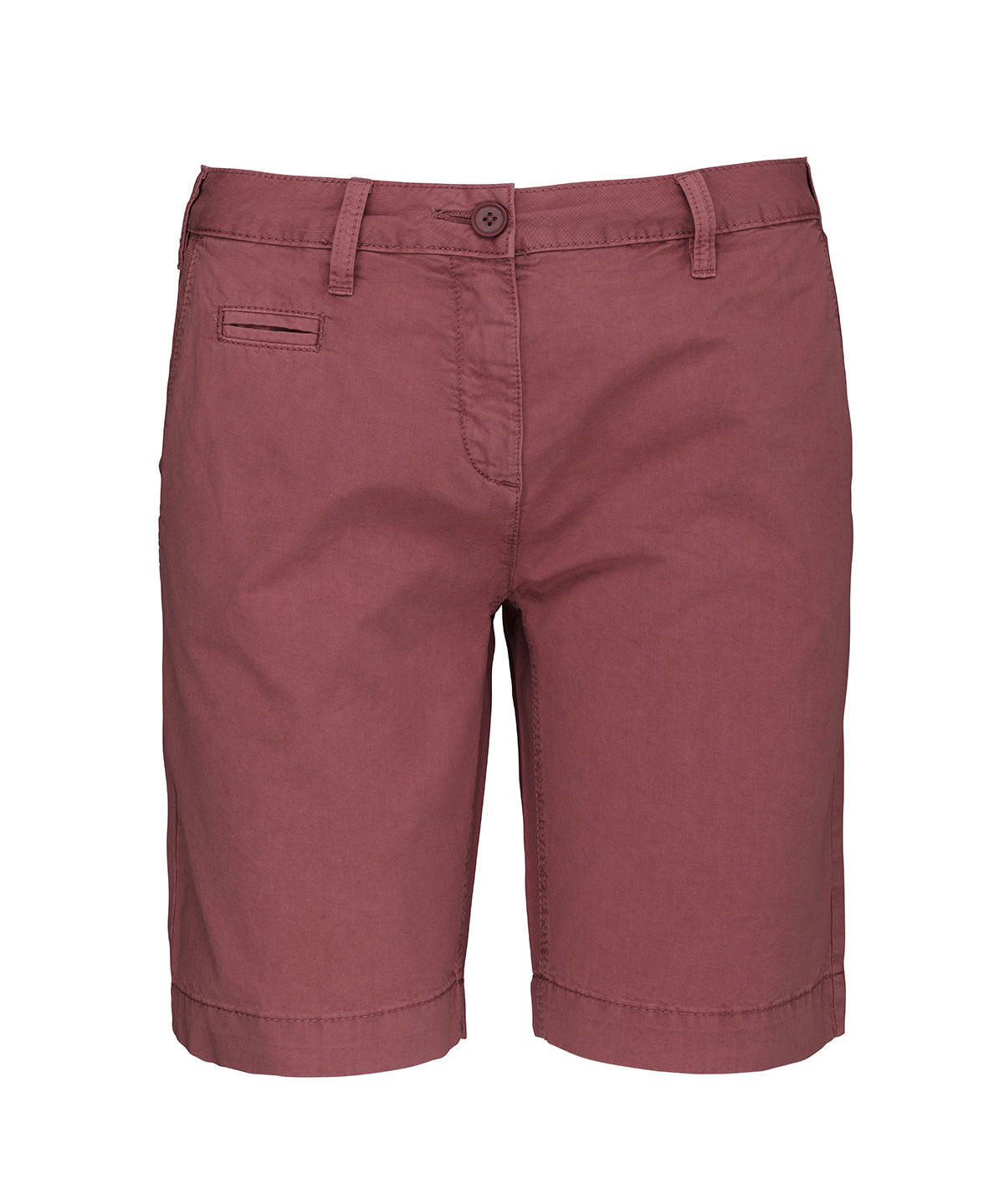 Kariban Ladies Washed Effect Bermuda Shorts