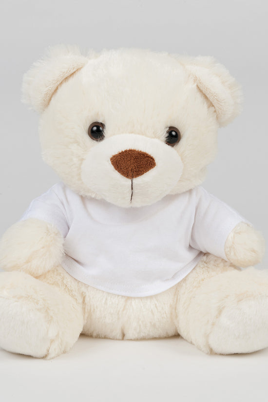 Mumbles Bear in a Tshirt Soft Toy for Infants and Kids