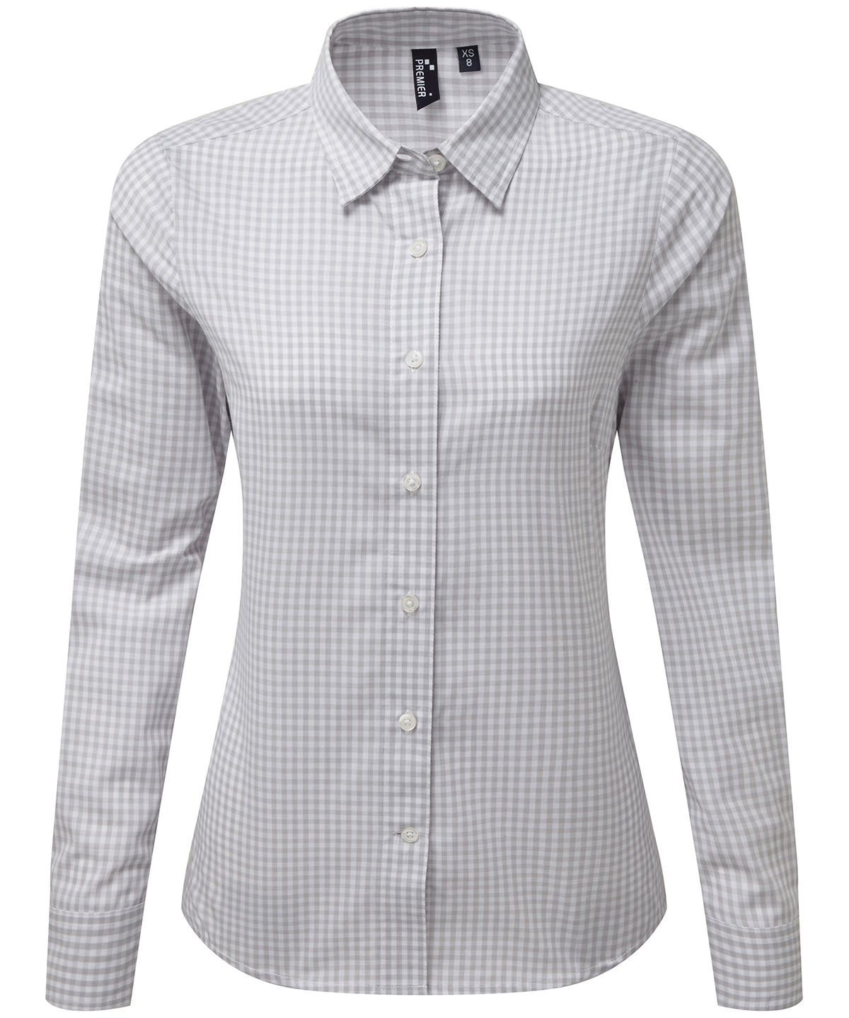 Maxton Check Long Sleeve Shirt Womens VintageChic Blouse