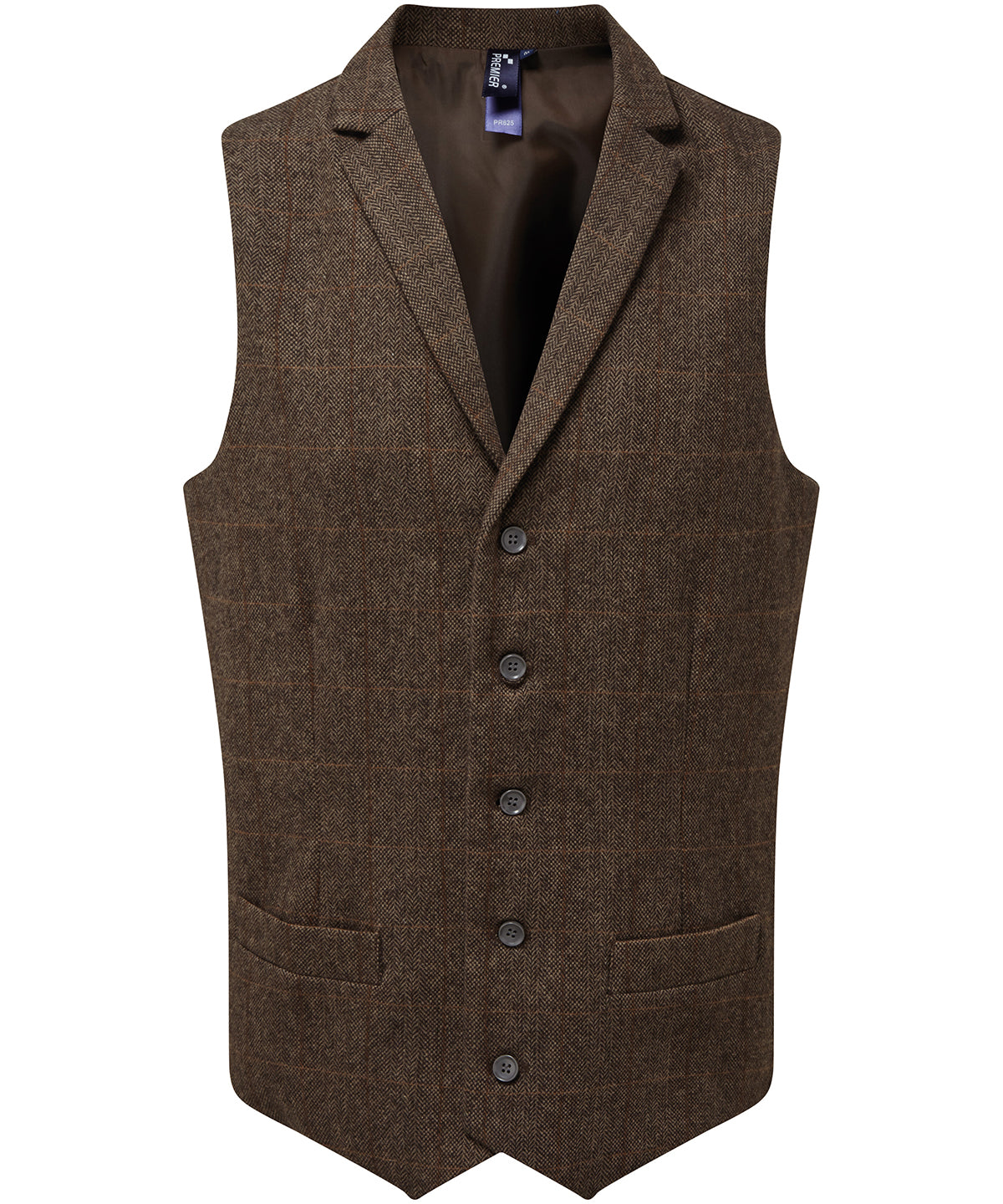 Mens Premier Herringbone Waistcoat Workwear Apron