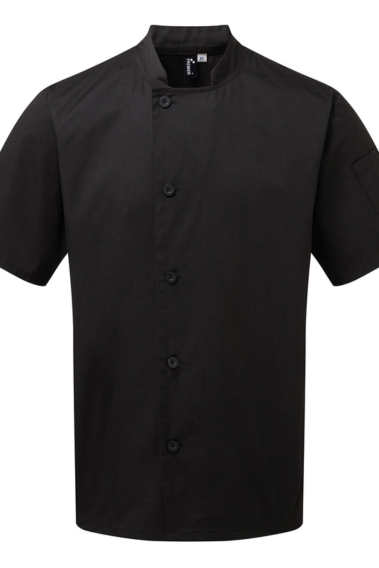Premier Chefs Short Sleeve Chef Jacket for Men