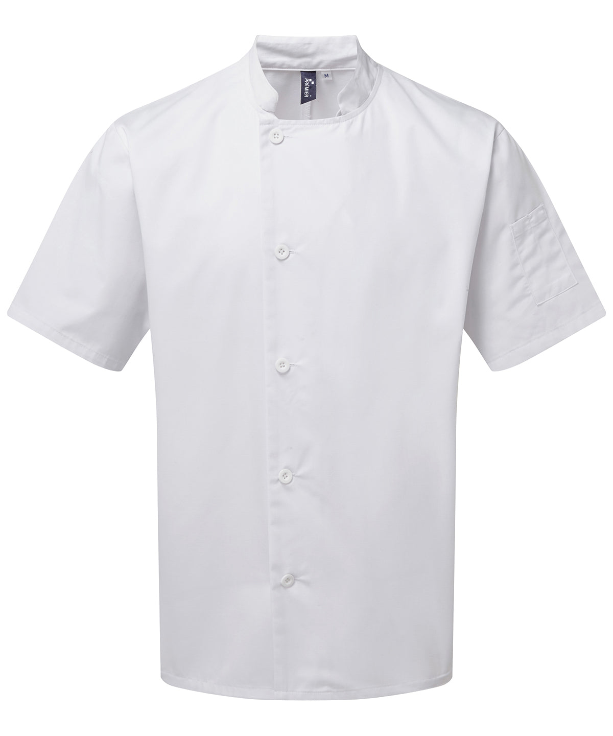 Premier Chefs Short Sleeve Chef Jacket for Men